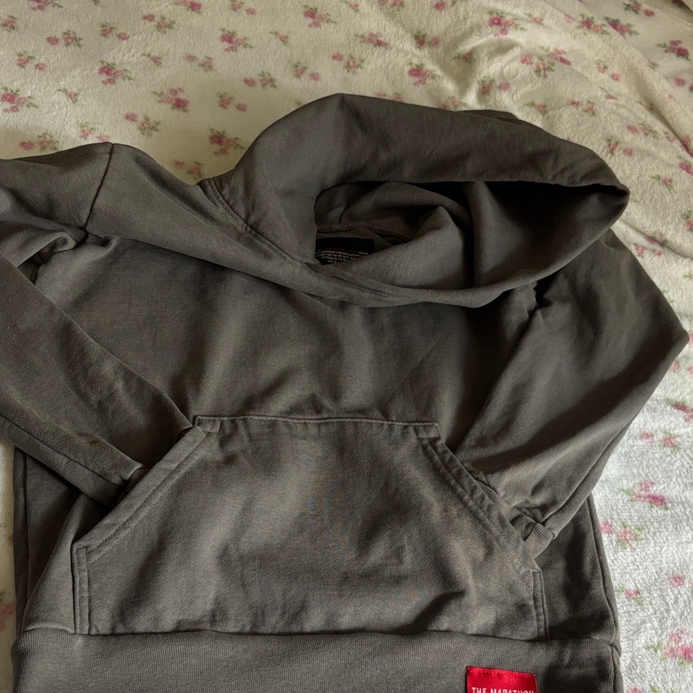 The Marathon Clothing Kids Hoodie in Dark Gray